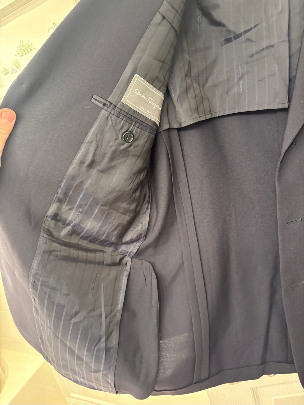 Salvatore Ferragamo Partially Lined Blazer - Picture 4 of 7